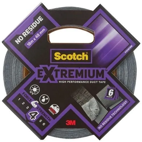 Scotch Extremium Cinta Americana Gris 48 mm x 18 m