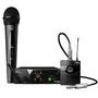 AKG Sistema Inalámbrico UHF US45A/C con 1 Petaca, 1 Micrófono y Receptor