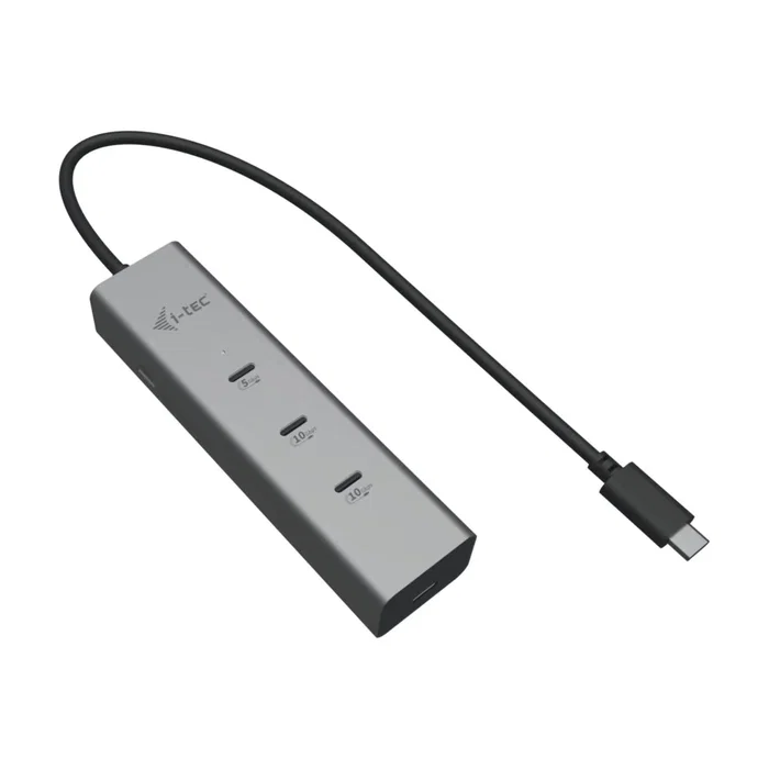 i-tec Hub USB-C Metal C31HUBMETAL8KPDPRO - 5 Puertos con Salida Video 8K, Carga PD 85W, 2x USB-C 3.2 Gen2 (10Gbps) y 1x USB-C 3.2 Gen1, Plata