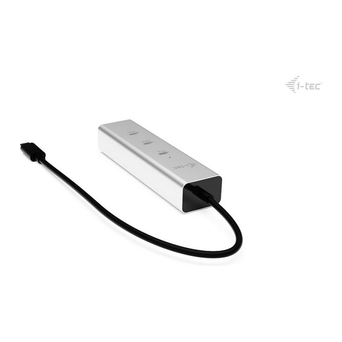 I-tec Metal C31HUBMETAL8KPDPRO Hub USB-C 5 Puertos 8K Plata I-tec Metal C31HUBMETAL8KPDPRO Hub USB-C 5 Puertos 8K Plata
