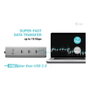 I-tec Metal C31HUBMETAL8KPDPRO Hub USB-C 5 Puertos 8K Plata