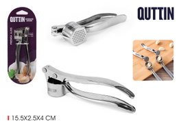 Quttin Prensa Ajos Aleación de Zinc (Pack de 12 Unidades) de 22,3 cm de largo