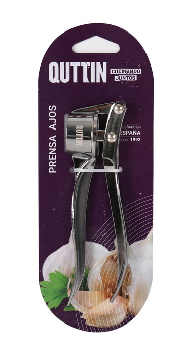 Quttin Prensa Ajos Aleación de Zinc (Pack de 12 Unidades) de 22,3 cm de largo
