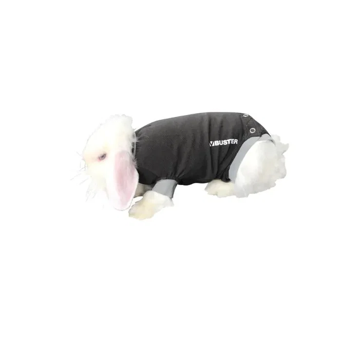 Kruuse BUSTER BODY SUIT para conejos XS Negro Kruuse BUSTER BODY SUIT para conejos XS Negro