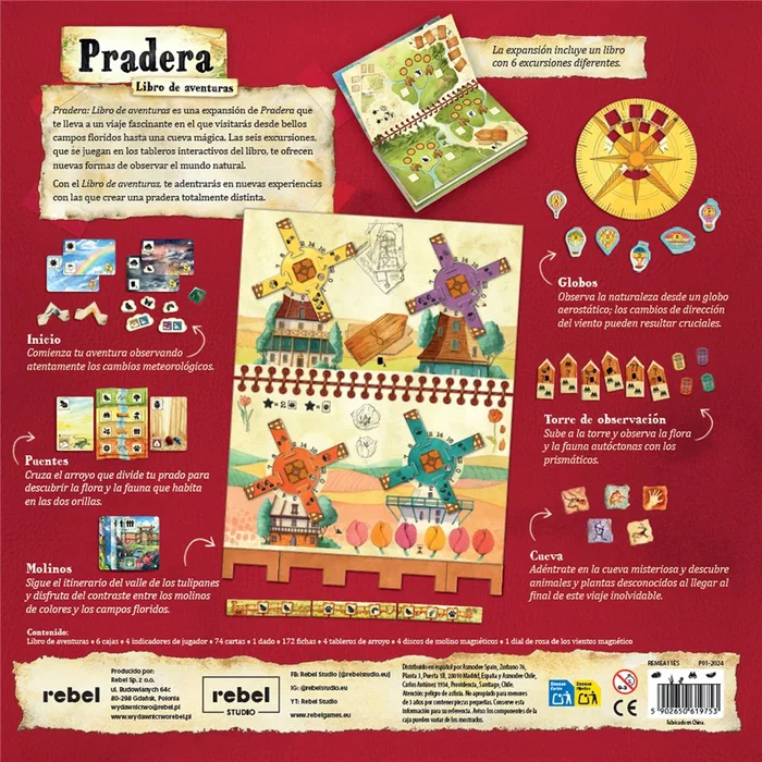 Asmodee Pradera: Libro de aventuras