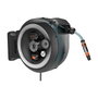 Gardena PowerRoll XXL P4A Akku-Wand-Schlauchwagen Solo con manguera 40m a batería 18V, negro