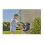 Gardena PowerRoll XXL P4A Akku-Wand-Schlauchwagen Solo con manguera 40m a batería 18V, negro
