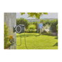 Gardena PowerRoll XXL P4A Akku-Wand-Schlauchwagen Solo con manguera 40m a batería 18V, negro