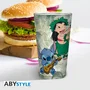 ABYstyle Vaso de Vidrio 400 ml Lilo & Stitch ABYVER164 - Taza, Copas y Jarras