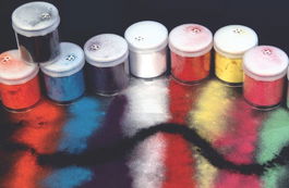 Polvo De Terciopelo Niefenver Bote 13Gr. Rojo