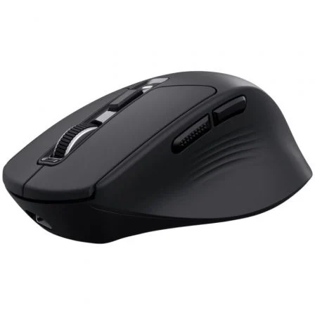 Trust Mouse Inalámbrico Niven Silencioso 7 Botones Recargable Bluetooth/2.4GHz 800-3200 DPI Negro
