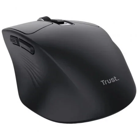 Trust Mouse Inalámbrico Niven Silencioso 7 Botones Recargable Bluetooth/2.4GHz 800-3200 DPI Negro