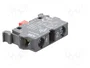 ABB Bloques de Contactos NC 22mm para Placa Frontal