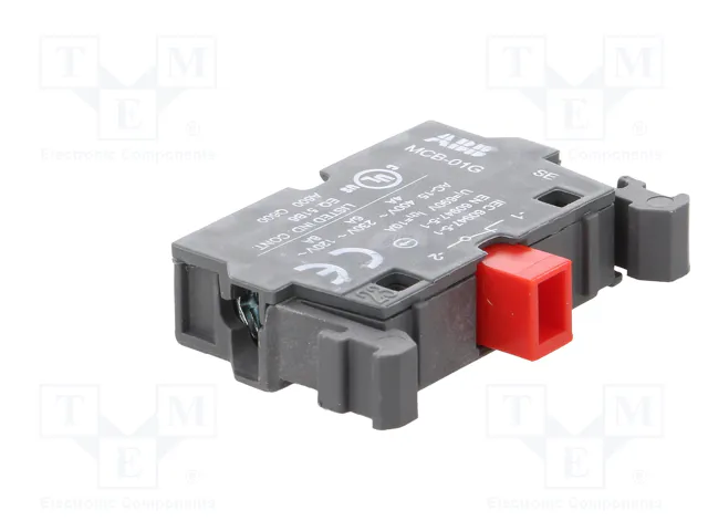 ABB Bloques de Contactos NC 22mm para Placa Frontal ABB Bloques de Contactos NC 22mm para Placa Frontal