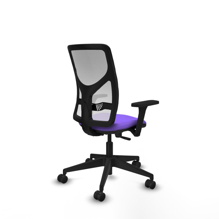 PIQUERAS Y CRESPO Silla de oficina Motilla con mecanismo Sincro, Lila y Blanco PIQUERAS Y CRESPO Silla de oficina Motilla con mecanismo Sincro, Lila y Blanco