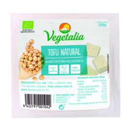 Vegetalia Tofu Fresco Bio 250g, Alternativa Saludable a la Proteína Animal