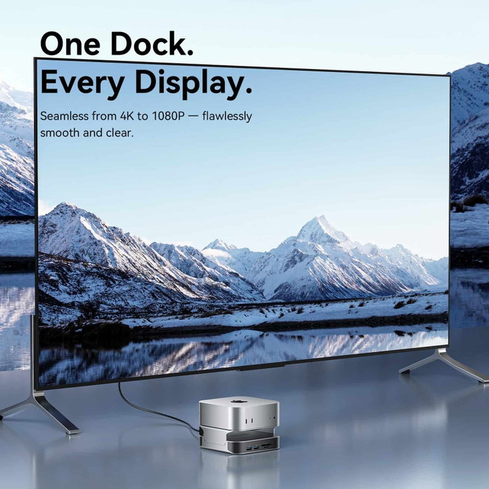 Vention THIHAG Docking Station para Mac Mini con SSD M.2 y DisplayPort 4K Vention THIHAG Docking Station para Mac Mini con SSD M.2 y DisplayPort 4K