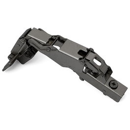 HERRAJES ALK 35 Clip Cam 165° Con Piston Acabado Grafito Codo Acodado Bisagra Amortiguada