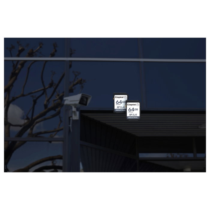 Kingston XC Industrial Tarjeta SDXC 64GB UHS-I Clase 10 Clase 3 V30 A1 -40C to 85C retail