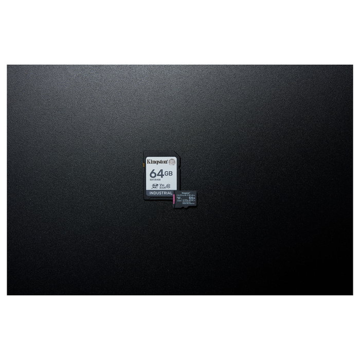 Kingston XC Industrial Tarjeta SDXC 64GB UHS-I Clase 10 Clase 3 V30 A1 -40C to 85C retail