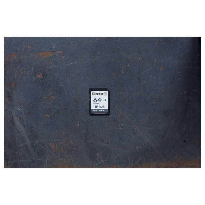 Kingston XC Industrial Tarjeta SDXC 64GB UHS-I Clase 10 Clase 3 V30 A1 -40C to 85C retail