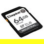 Kingston XC Industrial Tarjeta SDXC 64GB UHS-I Clase 10 Clase 3 V30 A1 -40C to 85C retail