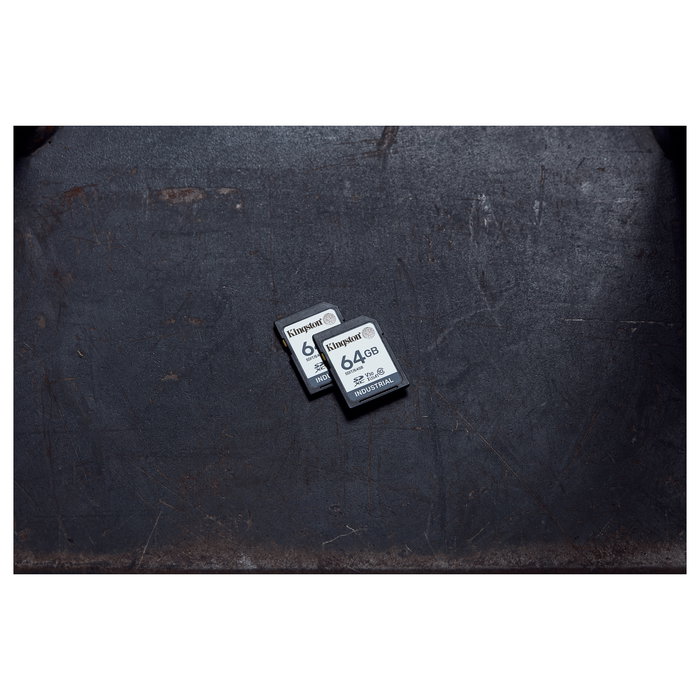 Kingston XC Industrial Tarjeta SDXC 64GB UHS-I Clase 10 Clase 3 V30 A1 -40C to 85C retail