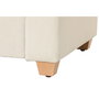 Banqueta Home ESPRIT Beige Poliéster Madera 120 X 50 X 42 CM