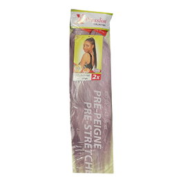 X-Pression Pre Peigne Lilac 1x2 Extensión de Cabello Sintético