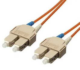 Equip Cable de Fibra Óptica OM1 SC/SC 1 m Naranja