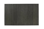 DKD Home Decor Alfombra Bambú 200x300 Rayas Gris
