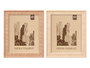 GIFTDECOR Portafotos Relieve 20x25cm Madera Pack de 24 unidades