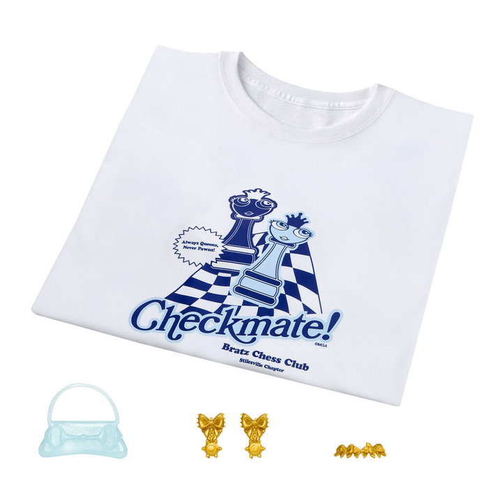 MGA Bratz Stylin' Birthday Yasmin con Camiseta Exclusiva