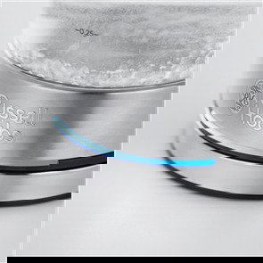 Russell Hobbs 24191-70 Hervidor de Vidrio Compact Home, Acero Inoxidable y Luz Indicadora Azul