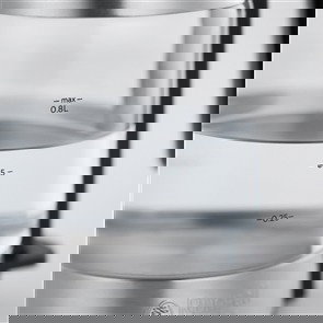 Russell Hobbs 24191-70 Hervidor de Vidrio Compact Home, Acero Inoxidable y Luz Indicadora Azul