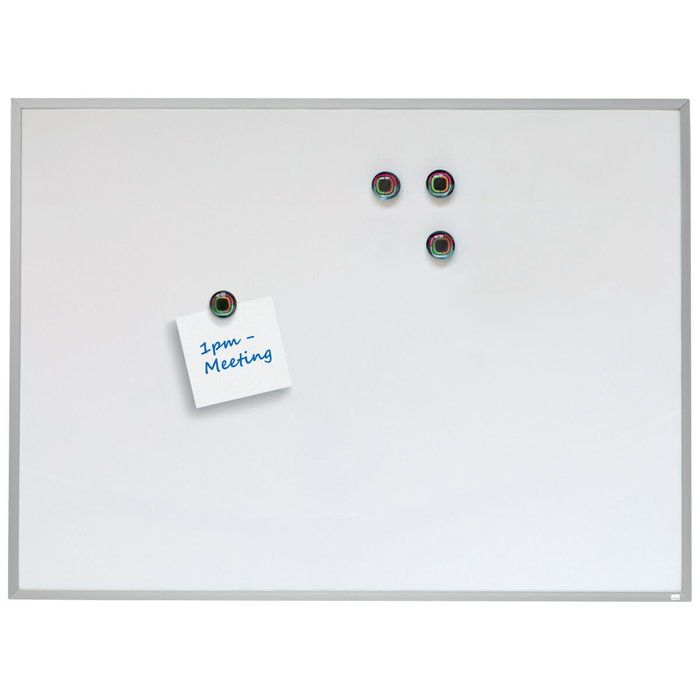 Nobo Pizarra Magnética Blanca con Marco de Aluminio 58.5x43cm