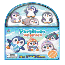 PHIDAL EDITIONS, Pingüinos valientes ('Mini Diverti-Libros')