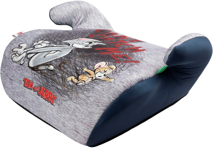 Licensing Asiento Elevador Sao Tom Y Jerry CZ11509 I-Size R129 ECE R129 para Niños 125-150cm Ergonómico y Lavable