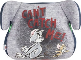 Licensing Asiento Elevador Sao Tom Y Jerry CZ11509 I-Size R129 ECE R129 para Niños 125-150cm Ergonómico y Lavable