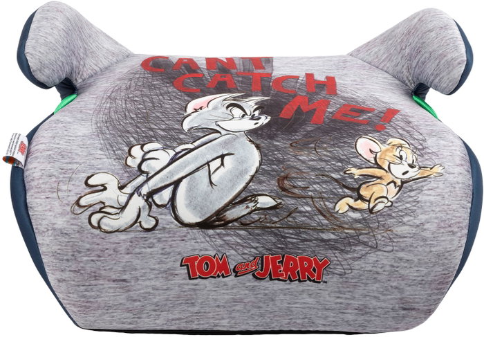 Licensing Asiento Elevador Sao Tom Y Jerry CZ11509 I-Size R129 ECE R129 para Niños 125-150cm Ergonómico y Lavable