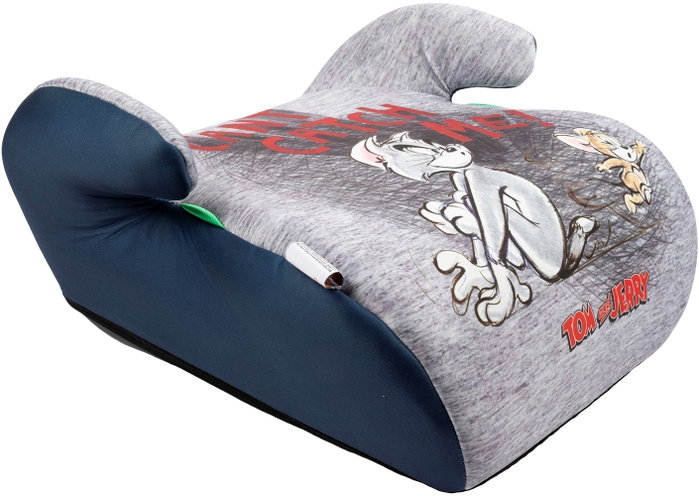 Licensing Asiento Elevador Sao Tom Y Jerry CZ11509 I-Size R129 ECE R129 para Niños 125-150cm Ergonómico y Lavable