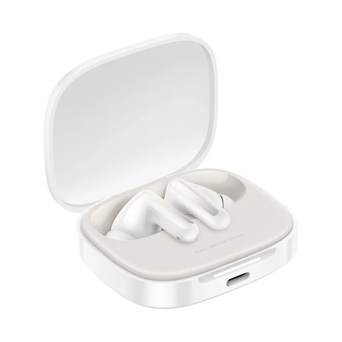 Xiaomi Redmi Buds 6 Auriculares Inalámbricos Bluetooth 5.4 Blanco con Reducción Activa de Ruido (ANC) y Estuche de Carga - Modelo Intraural - Referencia BHR9250GL Xiaomi Redmi Buds 6 Auriculares Inalámbricos Bluetooth 5.4 Blanco con Reducción Activa de Ruido (ANC) y Estuche de Carga - Modelo Intraural - Referencia BHR9250GL