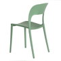 Silla Apilable Verde Menta Polipropileno 43 X 43 X 83,20 cm (Set de 4)