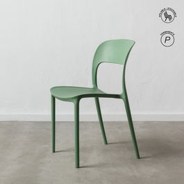 Silla Apilable Verde Menta Polipropileno 43 X 43 X 83,20 cm (Set de 4)