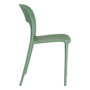 Silla Apilable Verde Menta Polipropileno 43 X 43 X 83,20 cm (Set de 4)
