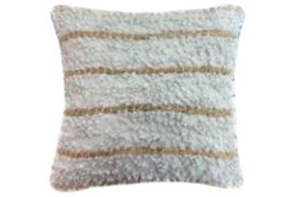 DKD Home Decor Cojín de Algodón y Yute 45x45 cm Hecho a Mano