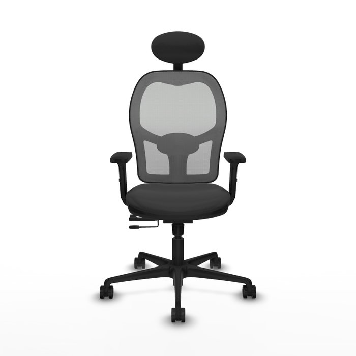 PIQUERAS Y CRESPO Silla de oficina Jorquera Gris con mecanismo Sincro/Traslack PIQUERAS Y CRESPO Silla de oficina Jorquera Gris con mecanismo Sincro/Traslack