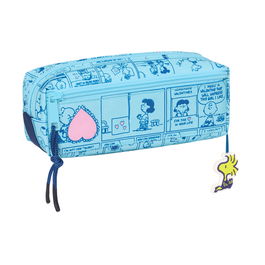Portatodo Snoopy Love Azul claro 22 x 8,5 x 6 cm