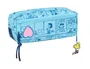Safta Portatodo Triple Snoopy Love con Goma Elástica
