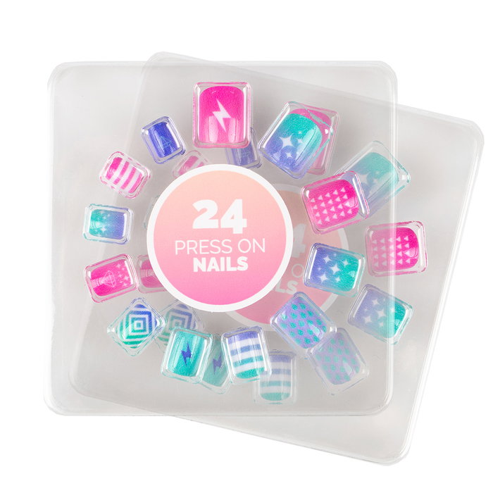 Kids Licensing Set 24 Uñas Adhesivas Wow00178 para Niñas +6 Años Kids Licensing Set 24 Uñas Adhesivas Wow00178 para Niñas +6 Años